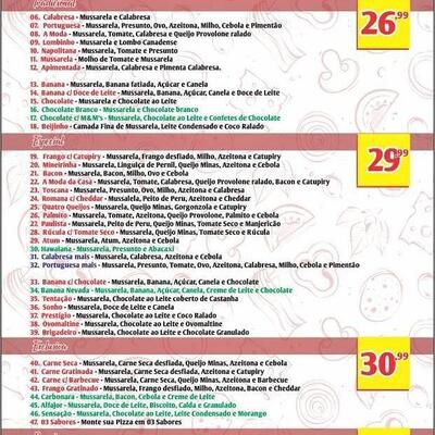 Pizzaria Dinos - Pizza Quadrada