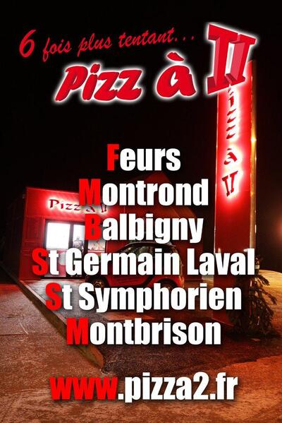 Pizzeria Pizz à 2 - L'officiel Feurs