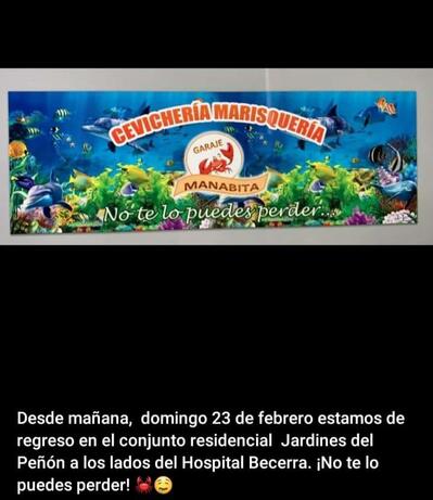 Cevicheria y Marisquería "Garaje Manabita"