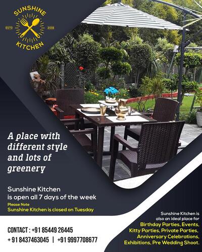 Sunshine Kitchen- A Farmhouse Restaurant