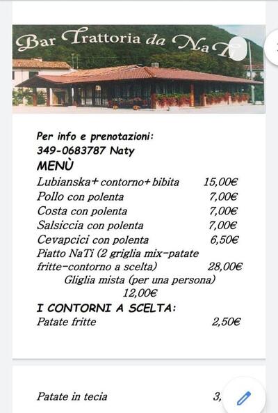 Bar Trattiria da NaTi