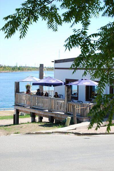 edgewater on the dock