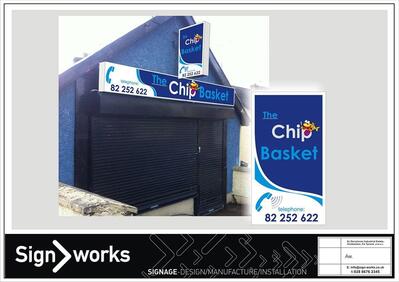 The chip basket Omagh