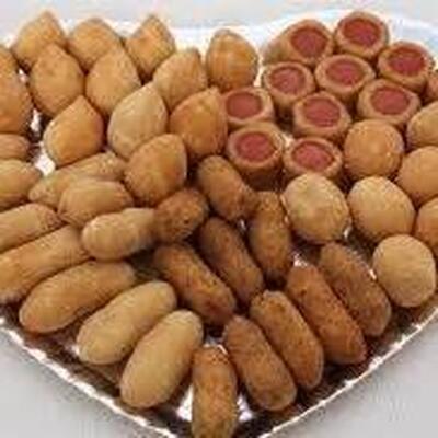 Salgados em geral , pizza e mini pizza