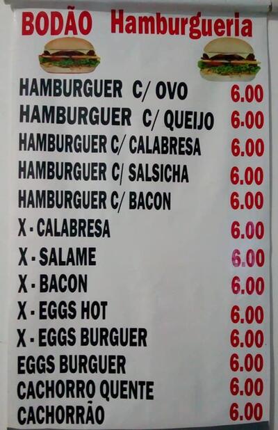 Bodão Hamburgueria