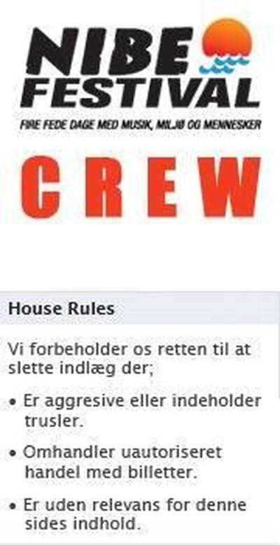 CrewPit, Nibe Festival