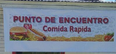 Punto de encuentro comida rápida