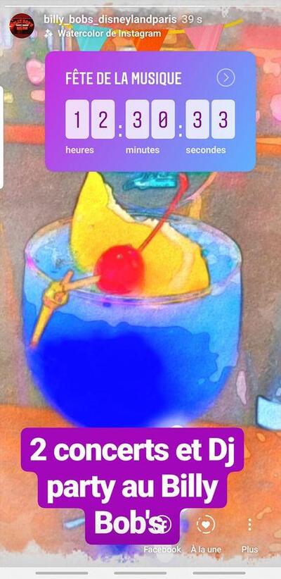 Billy Bob's bar & La Grange buffet tex mex Chessy