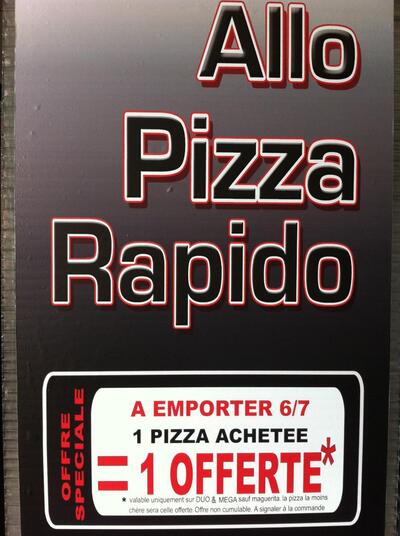 Allo pizza rapido lisses