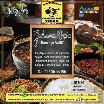 Espaço Ginga da Terra - Eventos, Restaurante e Cachaça artesanal