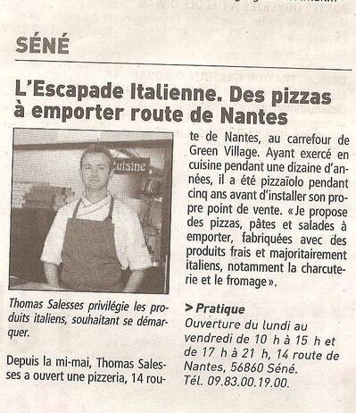 L'Escapade Italienne