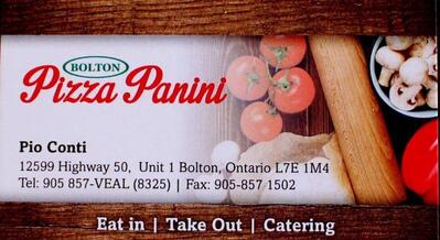 Bolton Pizza Panini