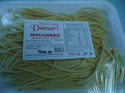 Damari Massas Caseira