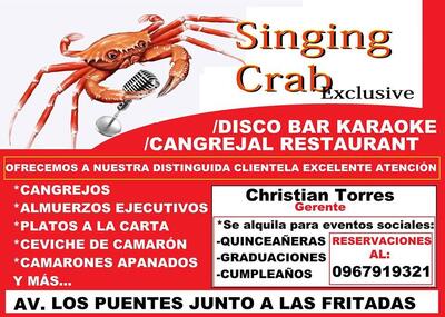 Singing Crab Exclusive