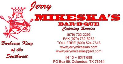 Jerry Mikeska's BBQ & Catering Columbus TX