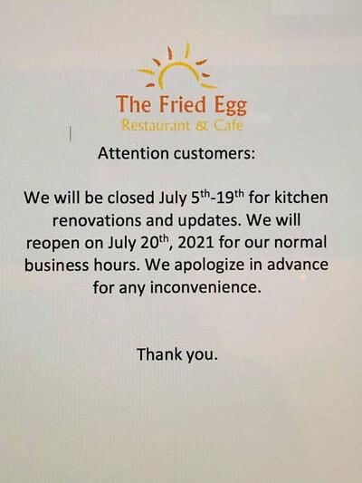 The Fried Egg Restaurant & Cafe Wabash IN