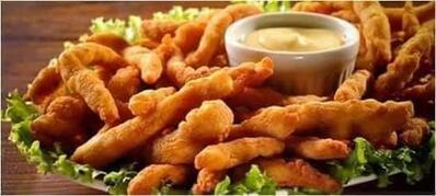 Petiskos Files de Peixe foto