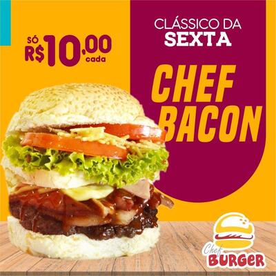 Chef Burger Salinas MG