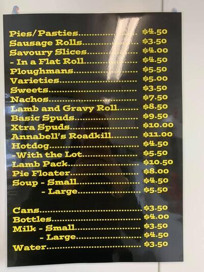 McCue's Bakery Pie Cart