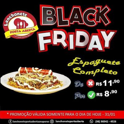 Lanchonete Porta Aberta