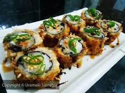 Origamy sushi foto
