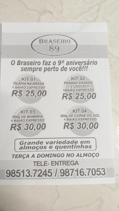 Braseiro 89 foto