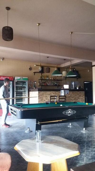 Cafe bar slot machines & billiard