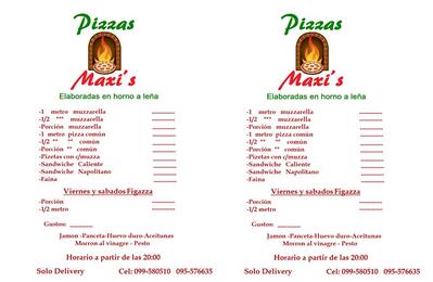 Pizzas Maxi's