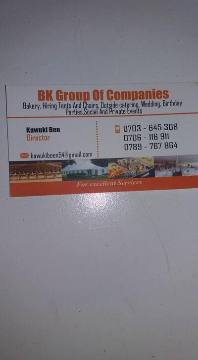 BK GRUOP of Company's