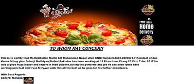 19 Pizza Sheikhupura