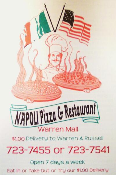 Napoli Pizza Warren PA
