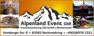 Karussellbar / Bierkarussell / Weißbierkarussell - Alpenland Event GbR Rechtmehring