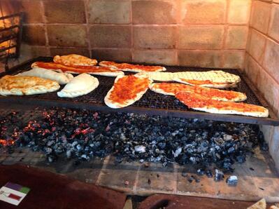 Pizzas a la Parrilla