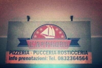 Pizzeria L'approdo tel. 0832 364564