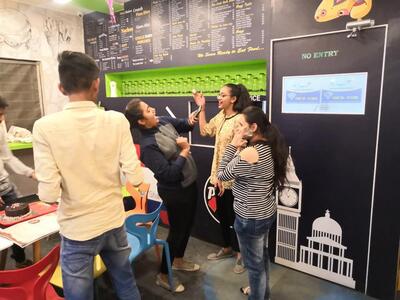 Pizza d DhaBa n TLS Dahod district