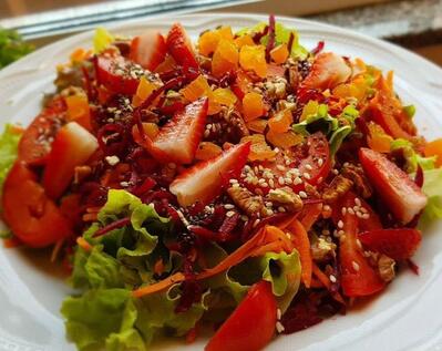 Comida em Quena's Confeitaria