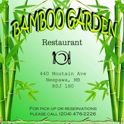 Bamboo garden reataurant Neepawa MB