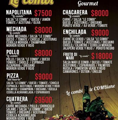 Lè Combi Pizzas