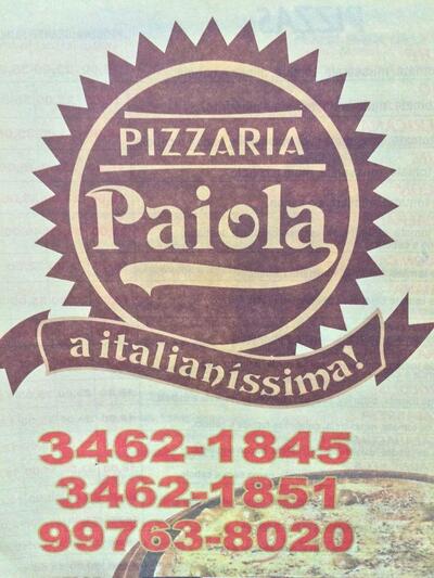 Pizzaria Paiola Fernandópolis SP