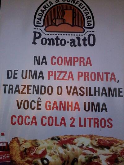 Padaria Ponto Alto Itapira SP