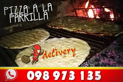 Delivery de pizzas y empanadas a la parrilla