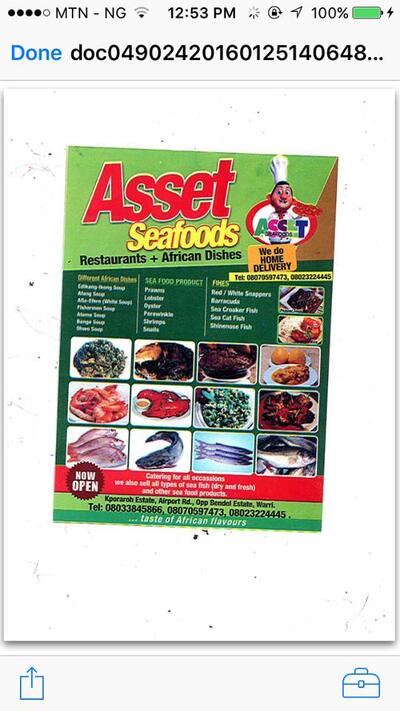 Asset Seafood Restaurant