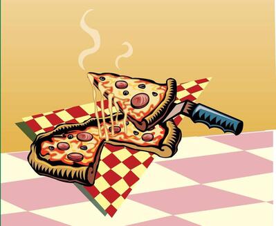 Pizza la Roma.