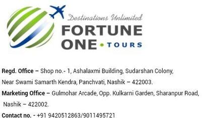 Membership Card of Fortune One Tours, Nashik photo