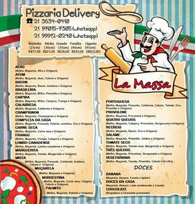 La Massa Pizzaria Delivery Rio Bonito foto