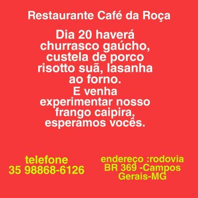Lanchonete Café Da Roça