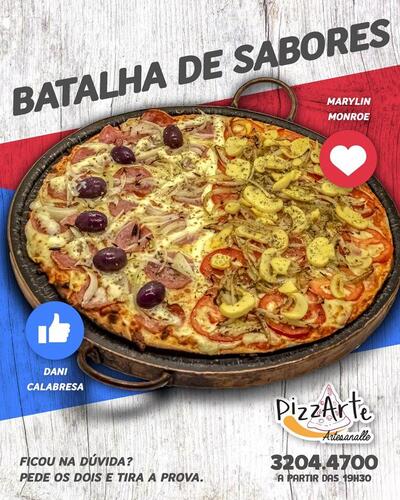 Pizzarte Artesanale Pizzaria no Cassino