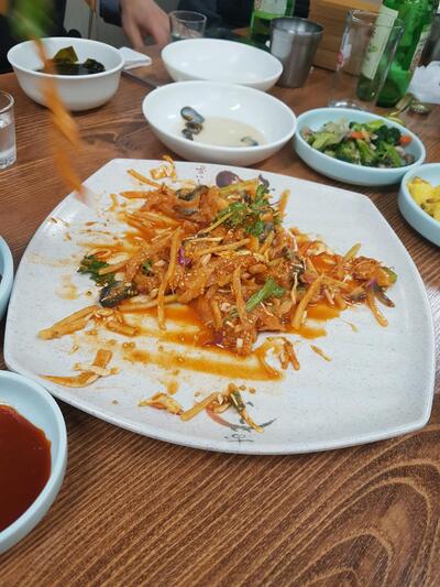 정라진곰치국