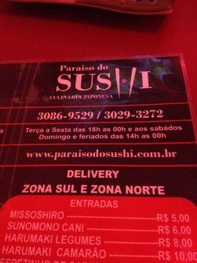 Paraiso do Sushi foto