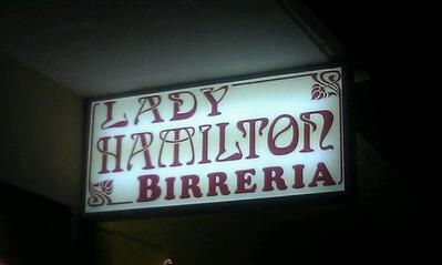 Lady hamilton birreria pizzeria